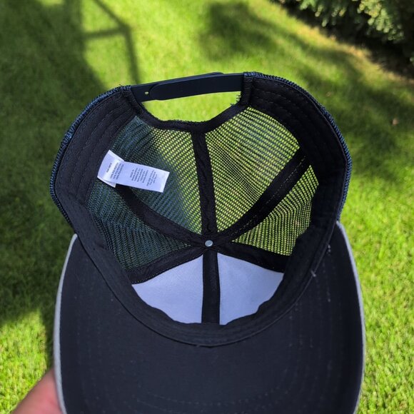 BUD LIGHT Baseball Cap New Grey Blue Snapback - Picture 3 of 4